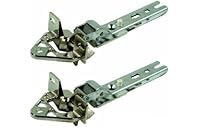 Bosch Neff Siemens Integrated Fridge Freezer Decor Door Hinges Pair D4510X1, GI13B00, K4450X0.