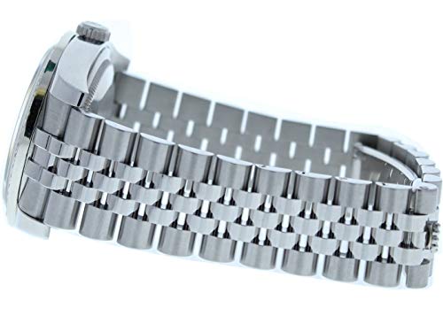 Rolex Mens Datejust 116200 Jubilee Band Custom Black Diamond Dial & Diamond Bezel (Certified Preowned)3