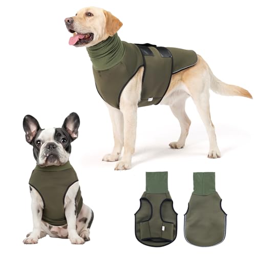 Dog Anxiety Vest and Coat, Skin-Friendly Anxiety Calming Hoodie w...