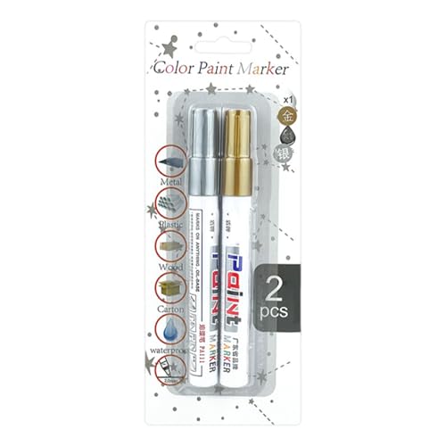 Bolígrafo de pintura para neumáticos – Bolígrafo de pintura para coche, de pintura automática portátil | de retoque a largo plazo, garantiza un alto contraste pintura de vehículos multifuncionales