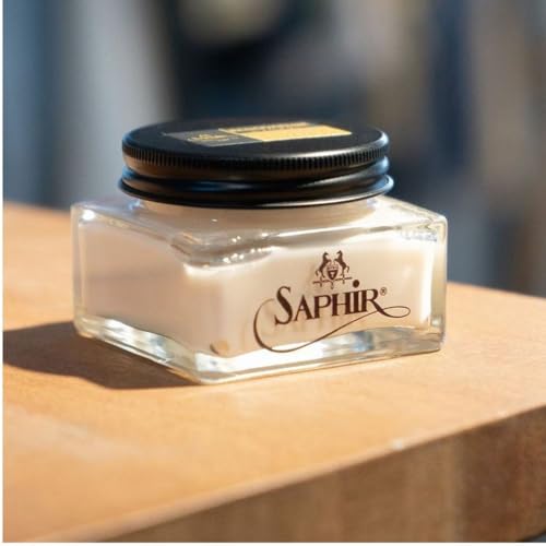 Saphir Medaille dOr Renovator All-Purpose Leather Shoe Cleaner Conditioner - With Mink Oil.
