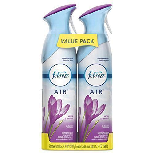 Febreze 97805PK AIR, Spring & Renewal, 8.8 Ounce, Pack of 2