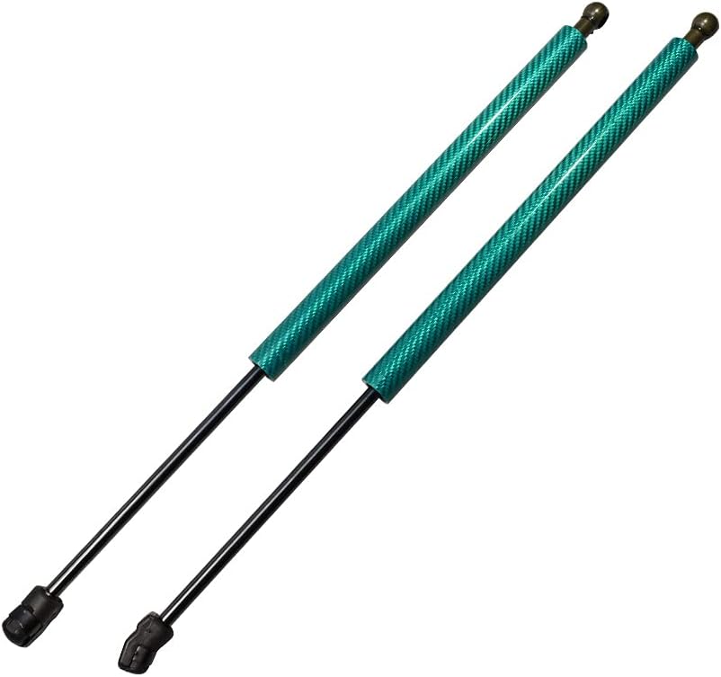 TSUBASA Lift Supports for Suzuki Jimny 3rd (JB23/JB33/JB43/JB53) 1998-2018 Front Bonnet Hood Modify Carbon Fiber Shock Dampers Spring Gas Struts Bar (2 PCS) (Normal Black)