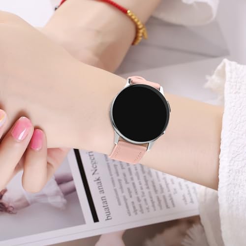 Image of Tobfit Leather 22mm Replacement Band Strap with Metal Buckle for Noise, Fire-Boltt, Boat, Amazfit, beatXp, Samsung Amazfit & Other 22mm Watches