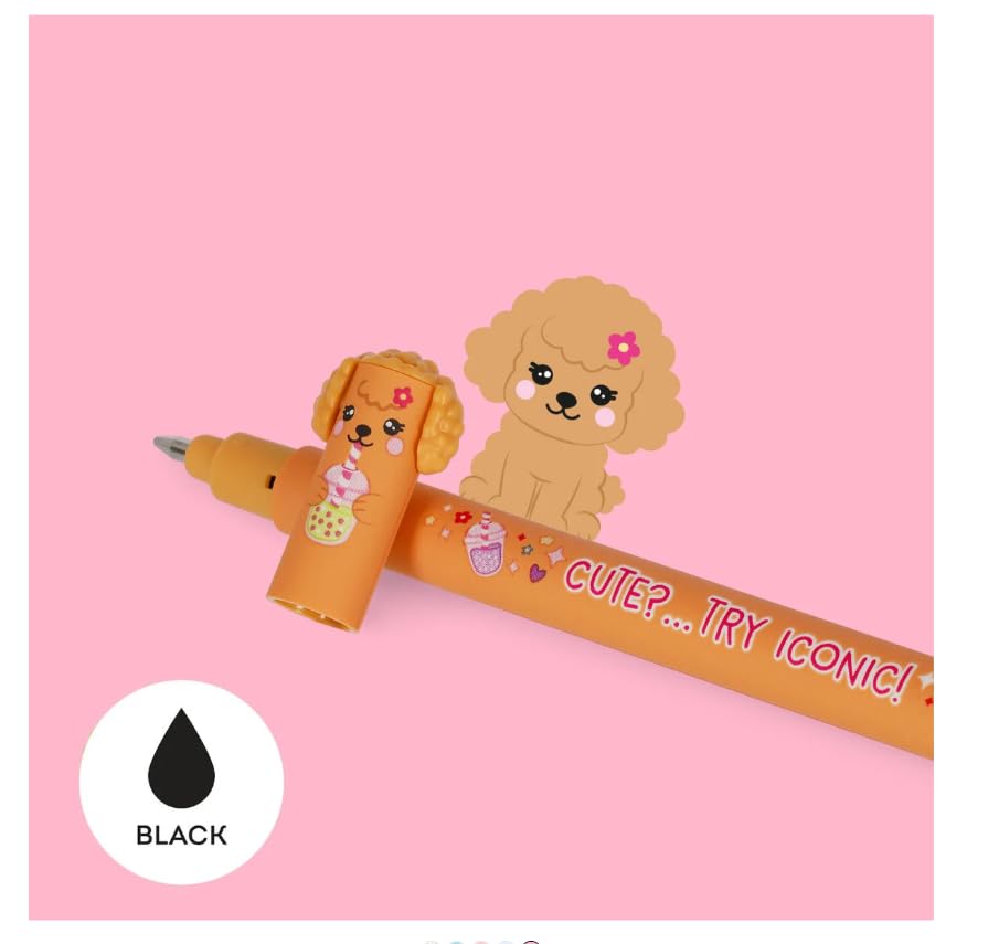 LEGAMI Set mit 18 radierbaren Gelstiften inkl. Fur ever Friends & Geschenkbox
