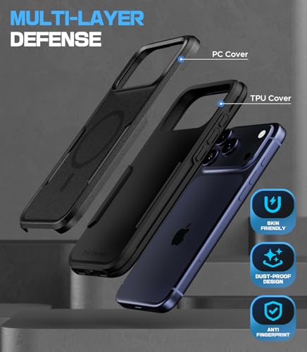 Coque iPhone 17 Max MobNano DBM protection noire anti-glisse - 5