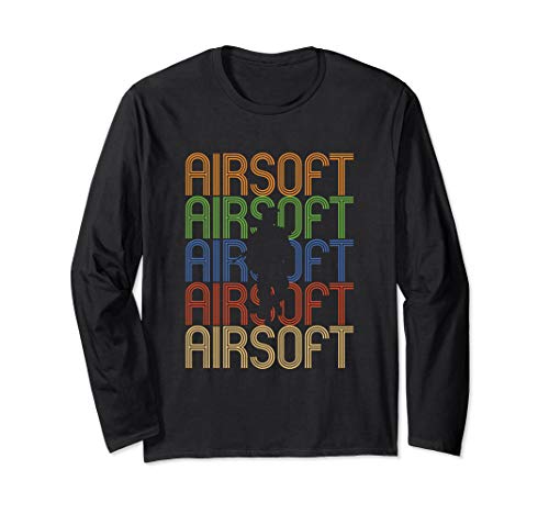Airsoft Team Shooting Sport Toys For The Big Boys Long Sleeve T-Shirt