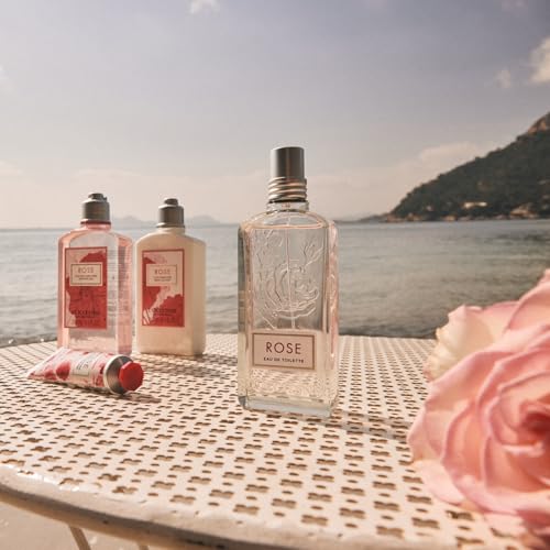 Image of L'Occitane Rose Floral Eau De Toilette Spray For Women,2.5 Fluid Ounces
