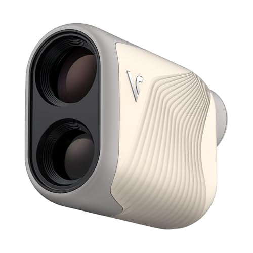 Voice Caddie L6 Plus Télémètre Laser de Golf : Rapide (0.1s), précis, Gestion des pentes (Slope), fiable, Fournisseur LPGA, avec étui Noir.