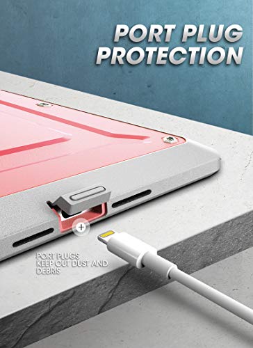 Image of SUPCASE Designed for iPad 10.2 2019 Case, [Unicorn Beetle Pro Series] with Built-in Screen Protector and Dual Layer Full Body Rugged Protective Case for iPad 10.2 Inch 2019, iPad 7th Generation (Rose)