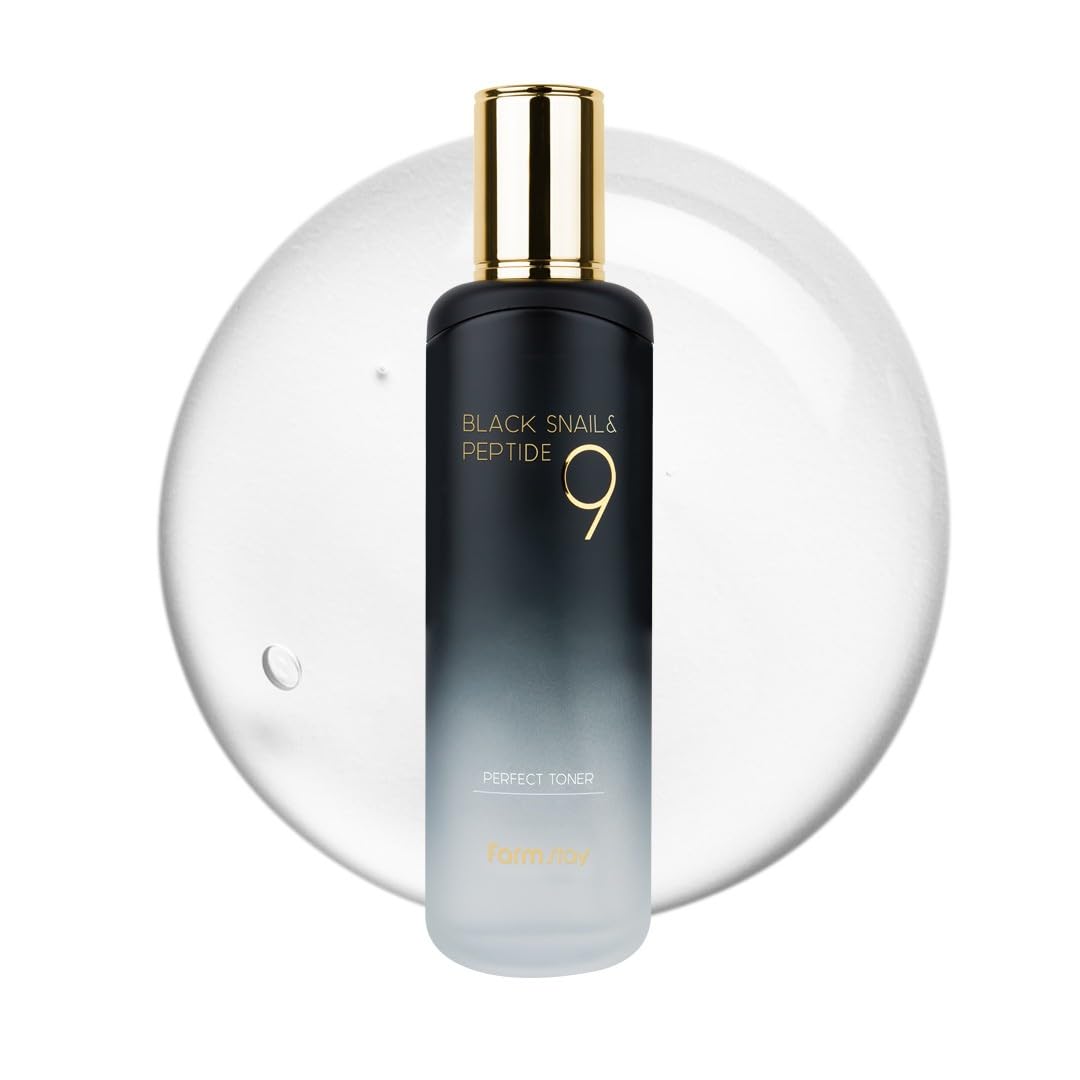 Farmstay Black Snail & Peptide 9 Perfect Toner