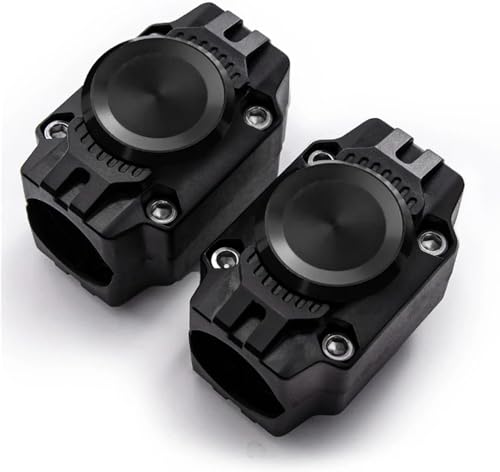 Bloc de protection crash bar moto 25mm pare-chocs anti-chute cadre extérieur