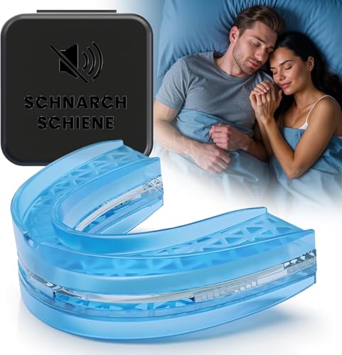 Schnarchschiene gegen Schnarchen und Knirschen | Anti-Snoring...
