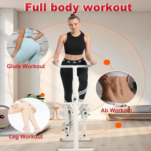 Machine d'exercice de grimpeur vertical pliable et réglable - 4