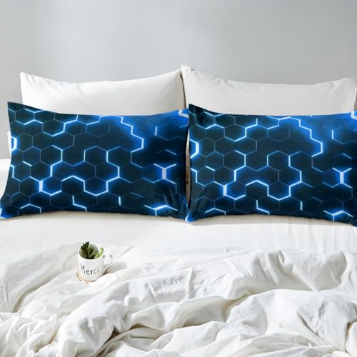 Homewish Boys Geometric Duvet Cover Single - Image 4