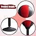 rockible Suction Cup Desktop Punching Bag Speed Ball Home Gym Funny Toy Boxing Punch Bag for Family Friends School Sparring Muay Thai, Black Red