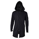 capucha assassins creed 3 Calidad prémium Assassin\'s Creed Origin Eye of Horus-Sudadera con Capucha para Hombre, Negro (Black Black), S