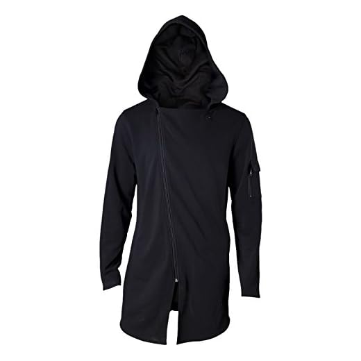 Assassin's Creed Horus ursprung Eye of Horus full längd dragkedja fiskstjärt hoodie
