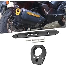 FOR XMAX300 XMAX250 X-MAX XMAX 300 Motorcycle Accessories 250 CNC Aluminium Exhaust Heat Dhield Protector Guard Cover black
