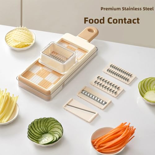 Máquina Manual para Cortar Verduras con Parte Desmontable miniatura 3