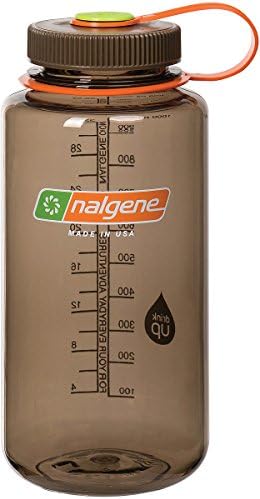 Nalgene Sustain Tritan BPA-Free Water Bottle Made with Material Derived from 50% Plastic Waste, 32 OZ, Wide Mouth