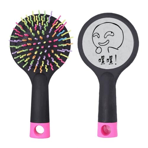 Brosse à cheveux démêlante Evil Laugh noir pour tous types de cheveux