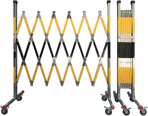 Barrière de circulation portable de 5m extensible pour sécuriser les routes - 2