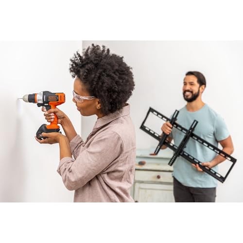 BLACK+DECKER 20V MAX Matrix Quick Connect System, Cordless Lithium Power Drill and Driver, Battery Included (BDCDMT120C) thumbnail 9