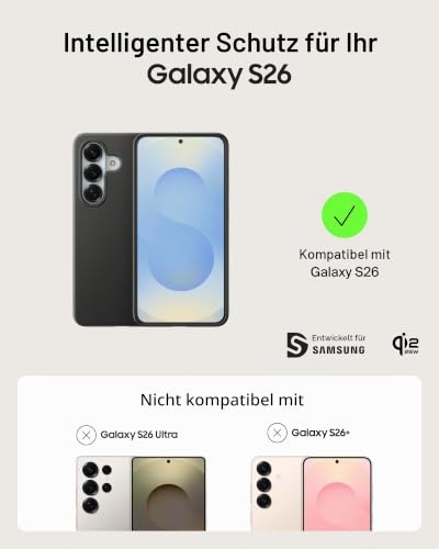 Belkin SheerForce Protect-Serie Magnetische Samsung Galaxy S26 Hülle, 4 m Aufprallschutz nach Militärstandard, Doppellagig, Griffig… – Ansicht 2