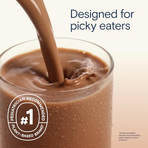 Image of KATE FARMS Kids Nutrition Shake, Chocolate, 8g Protein, 12 Pack
