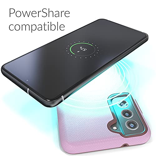 Image of Crave for Galaxy S21 FE Case, Shockproof Protection Dual Layer for Samsung Galaxy S21 FE 5G (6.4 inch) - Lilac