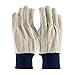 90-908BW - Description : GLV CNVS 8OZ BL KW PK12-100% Cotton Canvas Single Palm Gloves - Case of 300
