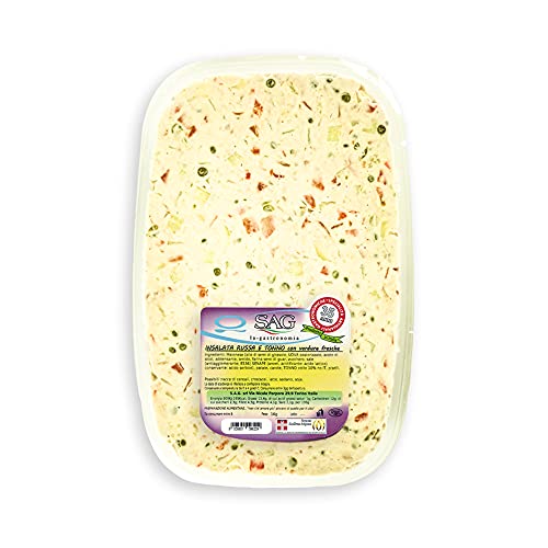 Insalata Russa con tonno e verdure fresche, (Confezione 1 pz. da Kg) – SAG