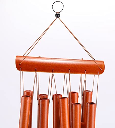 JYDQM Accrocher à la Main Home Home Bamboo Vent Chimes Jardin Décoration Pendentif Wood Boîte Anniversaire Cadeaux