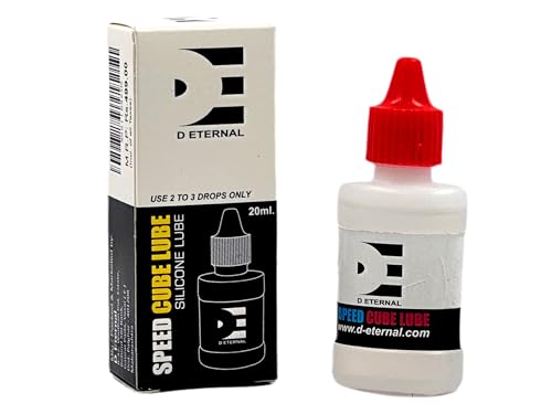 Image of D ETERNAL Cube Silicone M Lube Oil Lubricants for Rubix Rubic Magic Puzzle Cube (20ml)