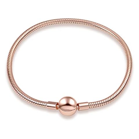 KUNSIR 925 Sterling Silver Charm Bracelet Cover
