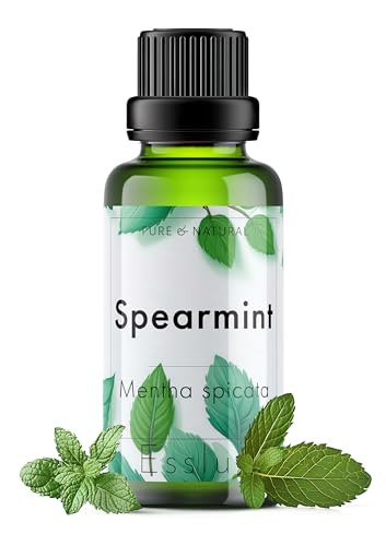 Image of Esslux Spearmint Essential Oil - 100% Pure Natural Spearmint Oil for Diffuser & Aromatherapy | Refreshing Scent for Skin Care, Bath Bombs, Soaps, & Candle Making | Invigorating & Uplifting (60ml)