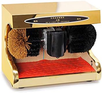 Polishing Shoes Machine,Shoe Polisher, Automatic Induction Shoe Polisher Sensor Electric Shoe Polisher Shoe Brush Combined uble Brush for The Family Hotel Bank Office 7 Colors Available Shoe