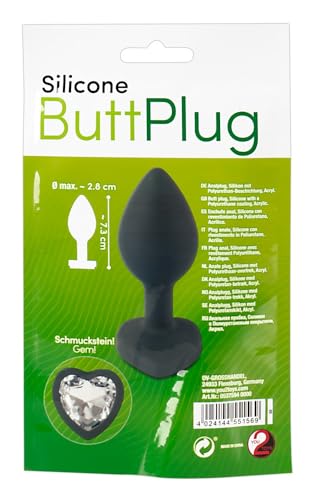 You2Toys Tappo anale in silicone Nero