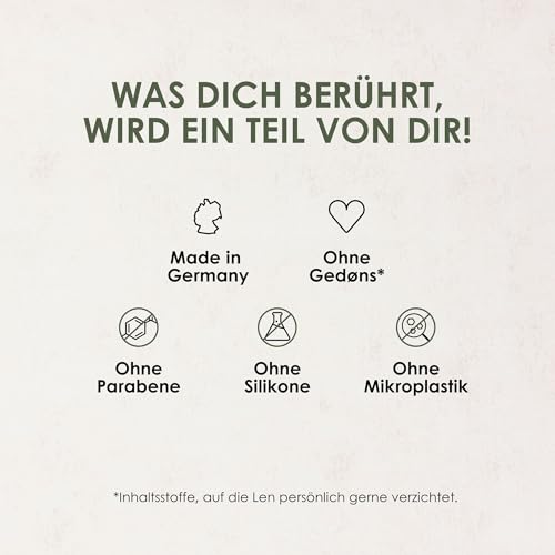 Jean & Len Feuchtigkeit Shampoo Rosemary & Ginger, für trockenes und sprödes Haar, mit Feuchtigkeitskomplex, würzig-frischer Duft von Rosmarin & Ingwer, ohne Parabene und Silikone, 300 ml
