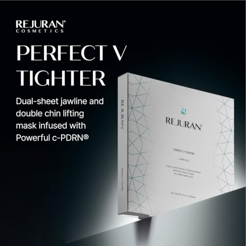 Image of REJURAN Perfect V Tighter Dual-Sheet Mask, c-PDRN Lifting, 4 Count
