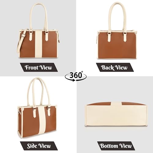 Image of ProArch Leather Core Strip Purse for Women Shoulder Bag for Women and Girls | Anti-Theft Pocket Slick Flap | Backpack Handbag