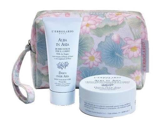 L'Erbolario - Kit "Amanecer sobre Asia" - Piel de Ensueño (Exfoliante 50ml + Crema Corporal 75ml) - Pack de 2