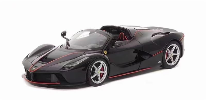 FloZfor BBR MODELS for LAFerrari for APERTA black convertible 1:18 Truck Pre-built Model