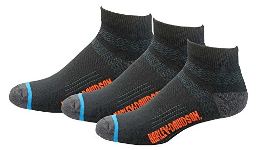 Harley-Davidson Wolverine Men's Comfort Cruiser Low-Cut Riding Socks D992032702