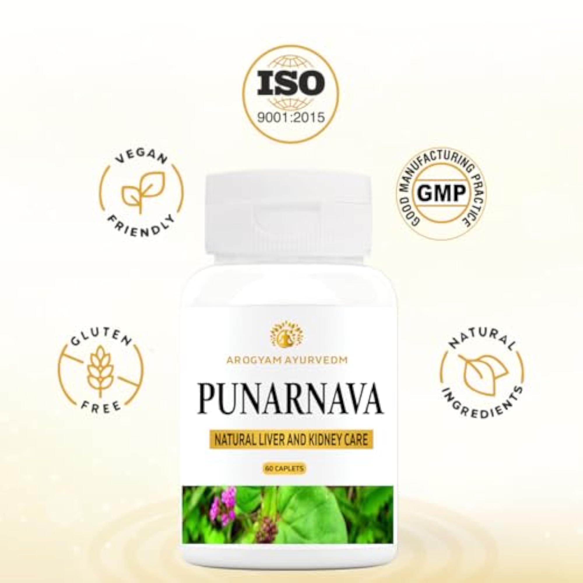 Punarnava Kidney Function Support, 60 Caplets