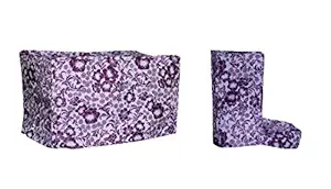 SUVE 'L' Shape Mixer Grinder and Table Top Wet Grinders Covers (Design and Colour May Vary, Free Size) - Set of 2