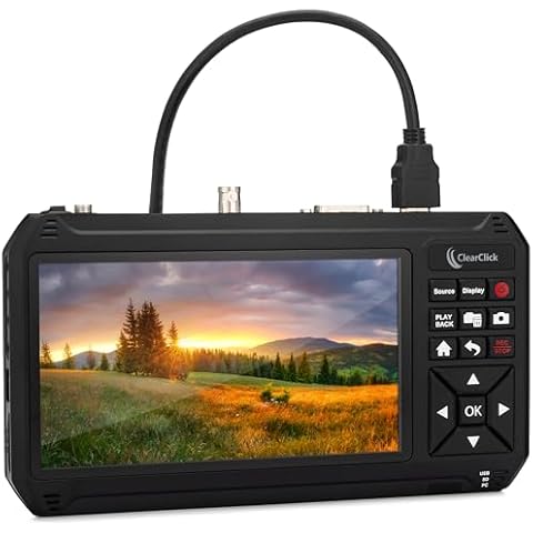 ClearClick HD Video Capture Box Ultimate 3.0 (Third Generation) - Capture or Stream Video from HDMI, DVI, SDI, S-Video, RCA, AV, VHS, VCR, DVD, Camcorders, Hi8 Cover