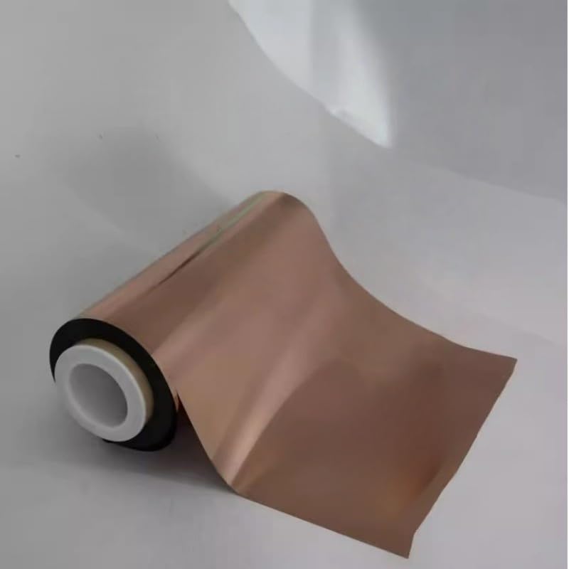 Innowacyjna kompozytowa folia miedziana do badań nad litem | Długość 300 cm | Szerokość 200/300 mm(‌Copper Foil‌(0.014mm T) W 300mm)