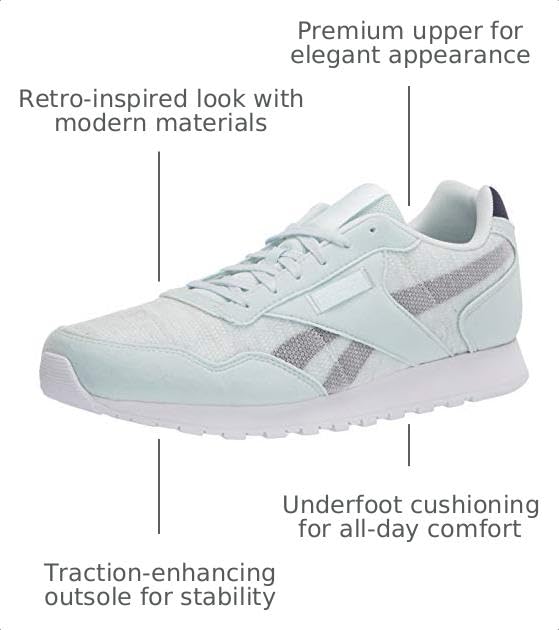 Image of Reebok Men's Classic Harman Run Casual Sneakers